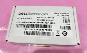 0W4GPP SFP28-25G-SR-G2 XP-85B1-02D-DE TRANSCEIVER - Manufacture date July 2023 - Picture 1 of 2