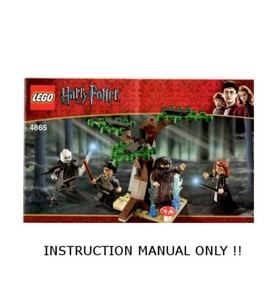 LEGO 4865 - HARRY POTTER - THE FORBIDDEN FOREST - INSTRUCTION MANUAL - Picture 1 of 1