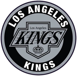 Los Angeles Kings Throwback Circle Sticker / Vinyl Decal 10 Sizes! TRACKING - Picture 1 of 2