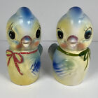 Anthropomorphic Bluebirds S&P Shakers VINTAGE Commodore Noise Makers Are Missing