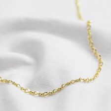 Delicate Gold Plated Infinity Chain  Necklace  Mothers Day/Birthday/Gift