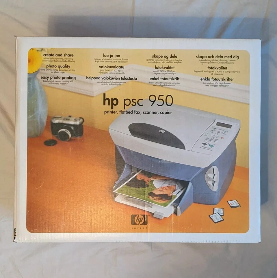 HP PSC 950 All-in-One Inkjet Printer - C8433A - Image 1 of 4