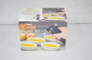5 Piece Creme Brulee Set With Torch - Picture 1 of 2