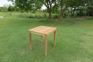 Teak Tisch - massiver Tisch 80x80 - Bild 1 von 2