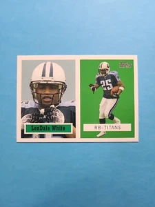 LenDALE WHITE 2006 TOPPS TURN BACK THE CLOCK FOOTBALL CARD # 6 G5690 - Picture 1 of 1