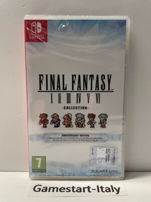 FINAL FANTASY I-VI COLLECTION ANNIVERSARY EDITION - NINTENDO SWITCH - NUOVO PAL - Immagine 1 di 4