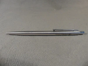 Montblanc Slimline Kugelschreiber Farbe Silber mit Werbung - Bild 1 von 6