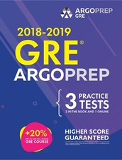 GRE by ArgoPrep: GRE Prep 2018 + 14 Days Online Comprehensive Prep Included