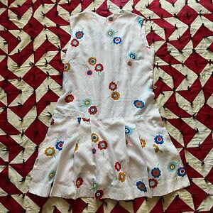 Vintage Liberty Circle Floral Dress Women’s As Is Worn Flaws Summer Romper