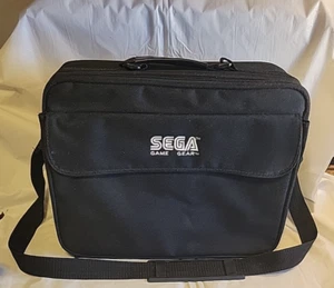 Vintage Official Sega Game Gear Tall Carrying Case Travel Bag W Shoulder Strap - Picture 1 of 4