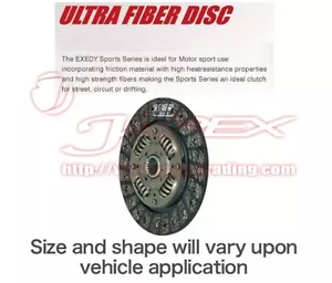 EXEDY ULTRA FIBER DISC Clutch Set (disc & cover) for SKYLINE R32/R33 NK04H - Picture 1 of 2