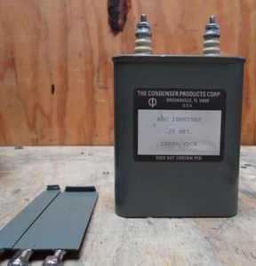 THE CONDENSER PRODUCTS CORP AOC 10M025ES 10.000 VDCW - Imagen 1 de 3