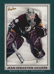 2005-06 Beehive Anaheim Ducks Hockey Card #3 Jean-Sebastien Giguere