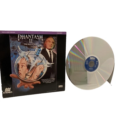 PHANTASM II JAMES LE GROS, REGGIE BANNISTER & ANGUS SCRIMM Laserdisc Stereo — 第 1/4 张图片