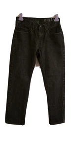 Bullhead Boys Size 27X26 Actual Black/Gray Rincon Straight Leg Jeans - Picture 1 of 3