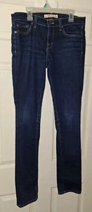 J Brand Jeans Petite Womens Pencil Leg Denim Dark Wash Size 28 US6 - Picture 1 of 6