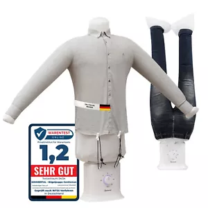 Bügelpuppe Gentleman Bügelautomat - 2in1 Hemdenbügler Hosenbügler 1250W - Bild 1 von 14