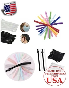 Fasce elastiche per cucire maschera fai da te vari colori all'ingrosso con fibbia regolabile - Foto 1 di 61