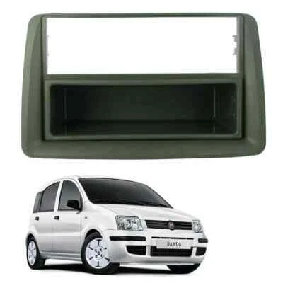 FIAT PANDA 169 MASCHERINA ONE DIN CON CASETTINO + RADIO PHONOCAR VM063 - Immagine 1 di 4