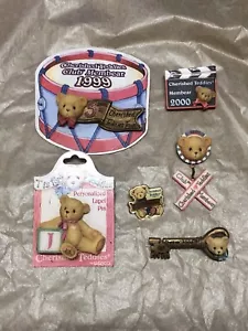 Cherished Teddies. Lot Of 6 Pins/Badges - Picture 1 of 7