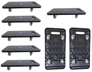 SET 8 piezas scooter multiusos 590x290mm, rueda de scooter de transporte ø 50mm, TK 150Kg - Imagen 1 de 9