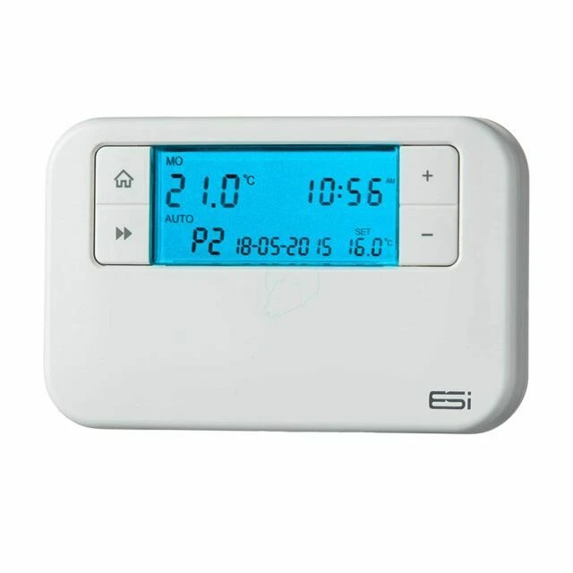 ESI ESRTP4 4-Wire Programmable Room Thermostat - White - Image 1 of 1