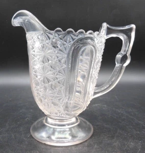 Antique Small Pitcher - EAPG, Pearl by CoOp Flint Glass Co - 1880s - Picture 1 of 6