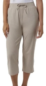 Capri activo pull-on 32 grados para mujer. Talla mediana, color tostado, transpirable.�� - Imagen 1 de 4