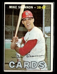 1967 Topps #605 Mike Shannon - Bild 1 von 2