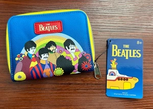 Funko THE BEATLES ZIPPER WALLET Paul Ringo George John 2022 Yellow Submarine NEU - Bild 1 von 8