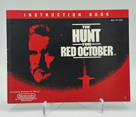 The Hunt For Red October NES (Nintendo) - Manual de instrucciones solamente