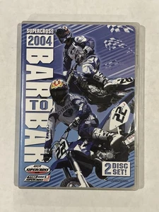 Bar To Bar 2004 Supercross 2 Disc DVD Ricky Carmichael Chad Reed James Stewart - Foto 1 di 3