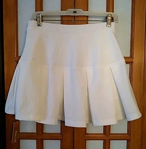 Falda Tenis Plisada Werena Talla Mediana PullOn Blanca Golf Atletismo Rendimiento - Imagen 1 de 8