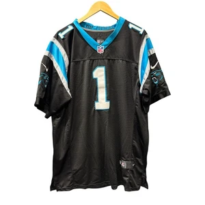 Camiseta Carolina Panthers para hombre 48 XL jugadores de la NFL #1 cámara Newton Nike en el campo - Imagen 1 de 9