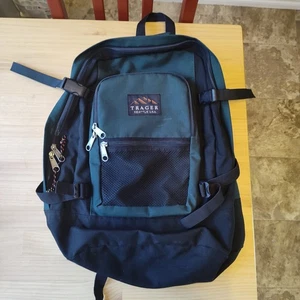Vintage Trager Rucksack Grün Made In USA - Bild 1 von 11