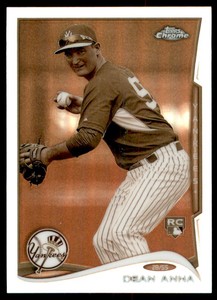 2014 Topps Chrome Sepia Refractors #212 Dean Anna /75