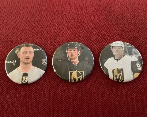 VGK Vegas Golden Knights memorabilia - Jack Eichel 3 x 1.75" fridge magnets Cover