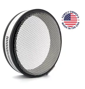 3" Turbo-Guard SF+ Black Screen Air Filter T3 T4 Garrett Precision - Foto 1 di 3