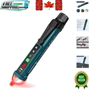 Portable Voltage Detection Pen with Flashlight & Low Power Warning - 12V-1000V - Foto 1 di 9