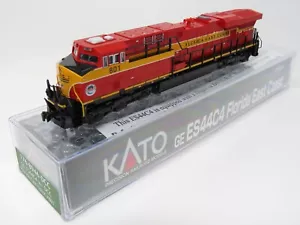 Kato N 176-8946-DCC Florida East Coast GE ES44C4 GEVO Diesel Locomotive Freight - Picture 1 of 1