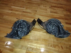 2 Vintage 50s 60s Chevrolet Horns Set GM Hi Lo Note Tone Hot Rat Rod Dune Buggy - Picture 1 of 11