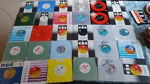 30 x 45 singles records excellent to mint vinyls mostly samples promos - Picture 1 of 16