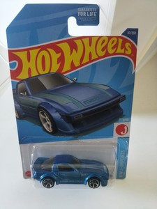 Hot Wheels Mazda RX 7 US Card