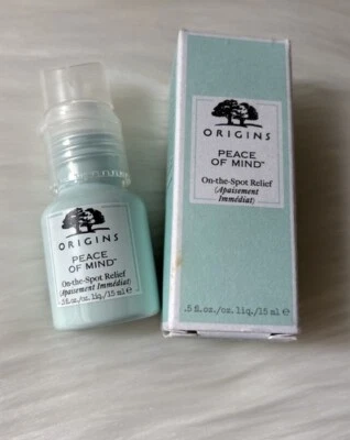 ORIGINS PEACE OF MIND On-the Spot Relief Cream Paste ~ 0.5oz/15ml NIB - Image 1 of 3