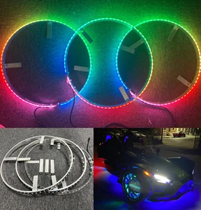 3PCS LED Wheel Light for Polaris Slingshot Brake Light Turn Signal Reverse Light - Picture 1 of 24
