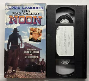 Louis L Amours The Man Called Noon VHS Richard Crenna Western Pre Owned Tested - Picture 1 of 2