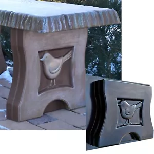 Betonform Bankbein für Betonzement ABC Kunststoffform verkauft 1 Stück B01 - Bild 1 von 9