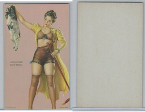 W424-2a Mutoscope, All American Girls, 1941, Miss-Placed Confidence