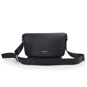 PRADA leather Shoulder Bag / soft grained calfskin, Nero 2VD069 - Picture 1 of 13