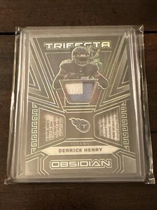 Grabado eléctrico Panini Obsidian Derrick Henry Trifecta 2023 2 Lavandería TgsVerde/25 - Imagen 1 de 3